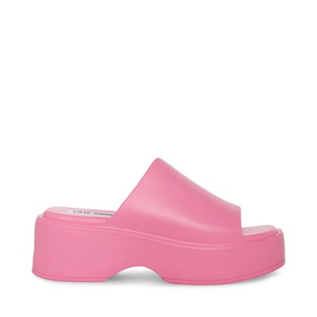 Pink Steve Madden Slinky-j Women's Platform Sandals | PH 4152UCV